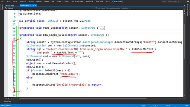 Using Parameterized Query To Avoid Sql Injection 2955